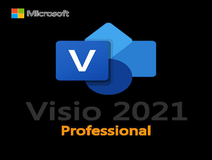 1,6 dispositivo Windows 11 della licenza 1 del professionista 2021 del gigahertz Microsoft Visio