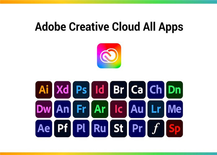 Adobe Creative Cloud tutti gli strumenti creativi di Adobe dei Apps più stoccaggio 100G una sottoscrizione di 12 mesi