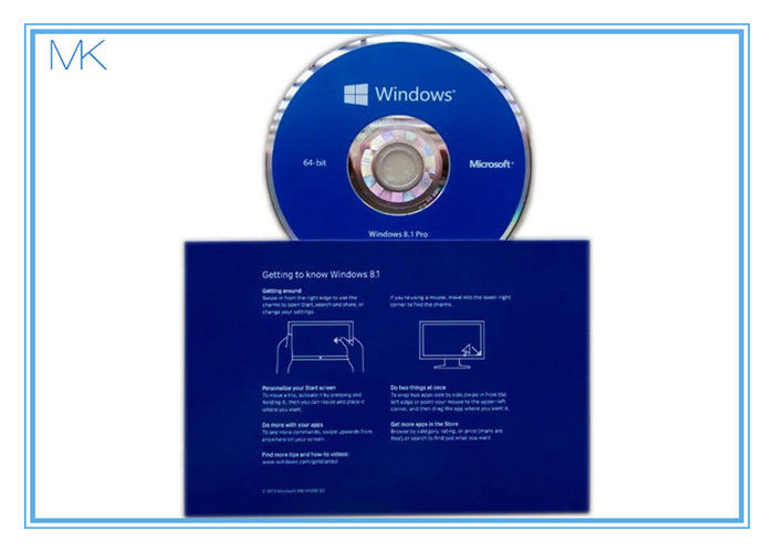Bit sigillato FQC-06913 completo di download 32 di Windows 8,1 dell'imballaggio al dettaglio di SKU del pro 64 bit di Microsoft Windows 8,1