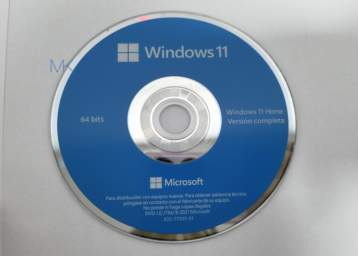 scatola fisica KW9-00639 di versione 22H2 di Microsoft Windows 11 di DVD dell'OEM domestico spagnolo