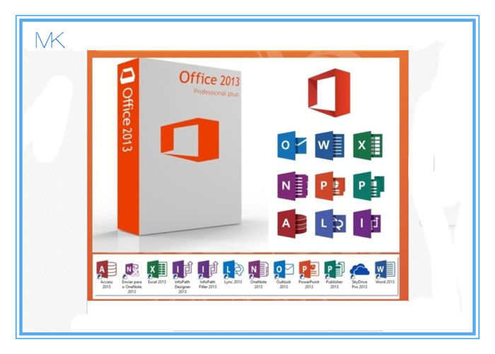 Il professionista di Microsoft Office 2013 di DVD più la versione completa 32bit 64bit di chiave del prodotto attiva
