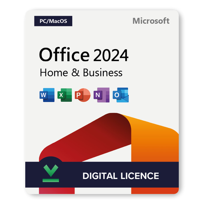 Piattaforma Windows/Mac Microsoft Office 2024 Home and Business con prestazioni migliorate