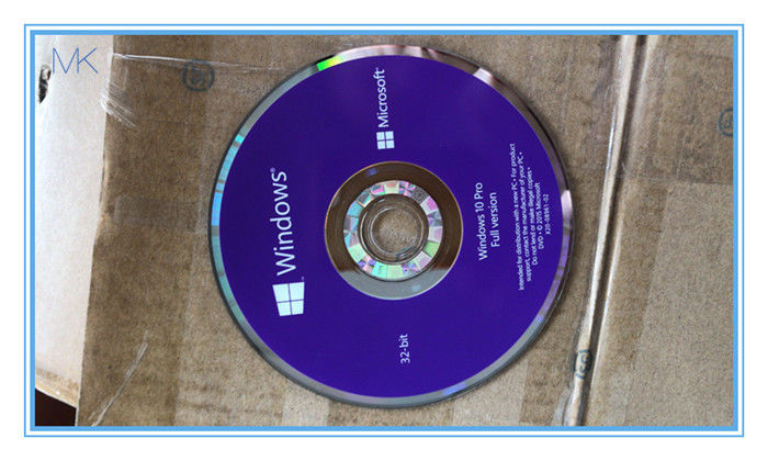 Pro piattaforma del disco del PC del bit di chiave 32 dell'OEM di MS Windows 10 con il codice di sicurezza