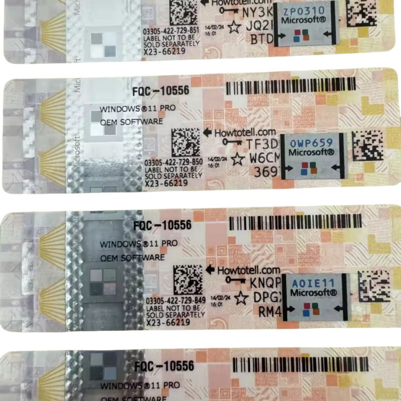 Software commerciale Win 11 Pro Key UEFI Secure Boot Capable License License Management Per le reti aziendali