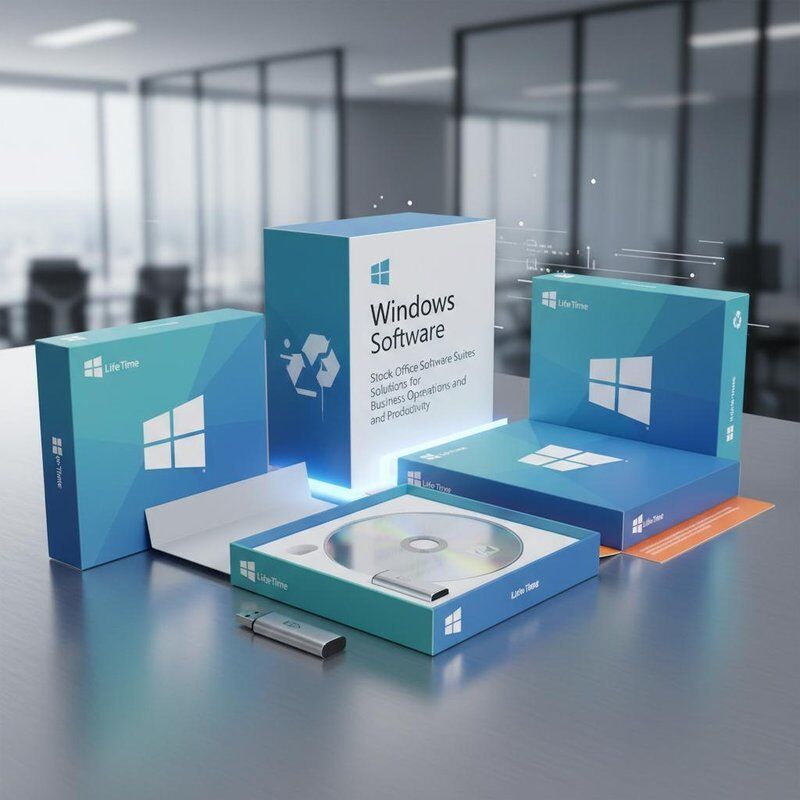 Tempo di vita utilizzando Microsoft Windows Software Stock Office Software Suites Soluzioni per le operazioni aziendali e la produttività