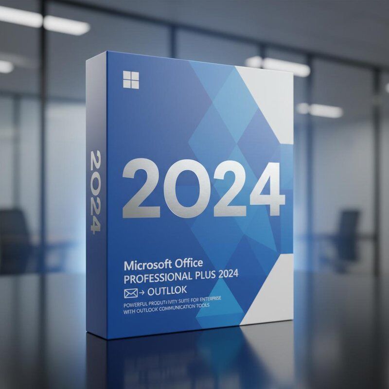 Data di rilascio 2024 Pro Plus Microsoft Office Software con strumenti di comunicazione Outlook Suite di produttività potente per l'azienda