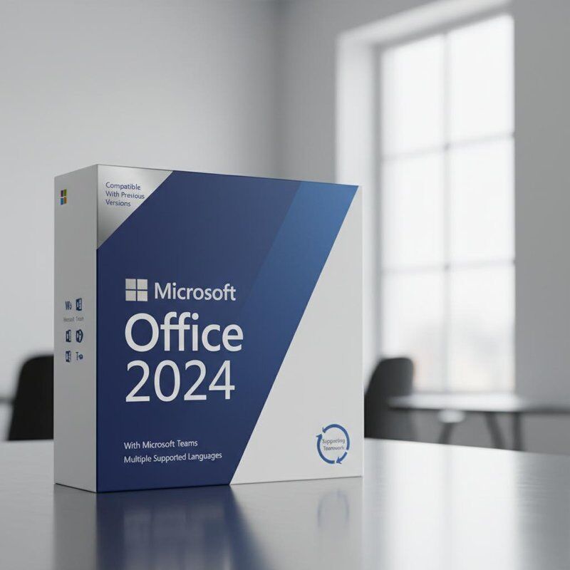 Compatibile con versioni precedenti di Microsoft Office 2024 con Microsoft Teams e più lingue supportate per il lavoro di squadra