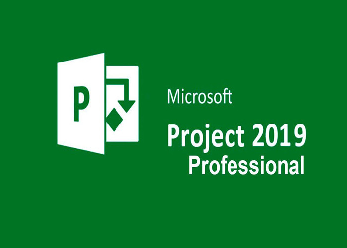 Vita al minuto professionale del PC del bit 1 del pacchetto 64 della scatola di Microsoft Project del sistema di Windows 2019